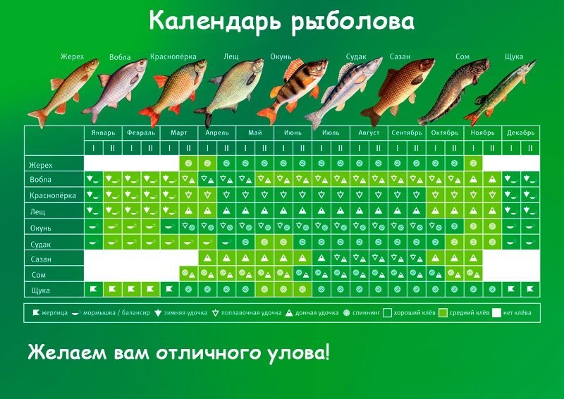 Общий календарь рыболова, лунный календарь рыбака на ноябрь 2023, календарь  для Москвы